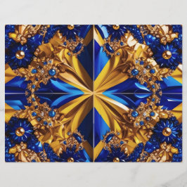 Briefkopf mit schwedischer Farbgestaltung