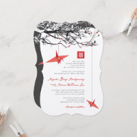 Briefkrane zum Thema Origami und Liebe