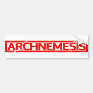 Briefmarke Archnemesis Autoaufkleber