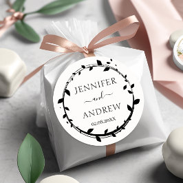 Briefmarke aus botanischem Circle Gummistempel