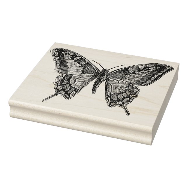Briefmarke aus Butterfly Gummistempel (Stempel)