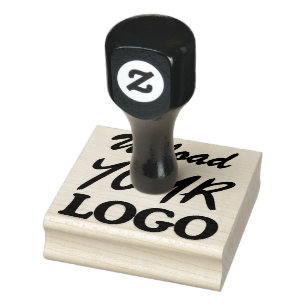 Briefmarke aus Edelholz Gummistempel