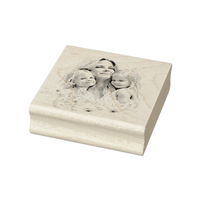 Briefmarke aus Foto Gummistempel (Stempel)