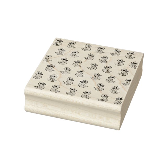 Briefmarke aus Gummi Duck Muster Gummistempel (Stempel)