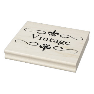Briefmarke aus Kautschuk - Vintag Gummistempel