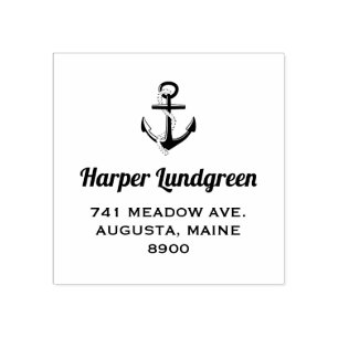 Briefmarke aus Personalisiertem Kautschuk, klassis Gummistempel