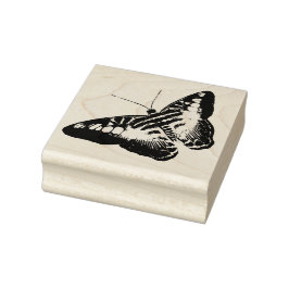 Briefmarke aus Schmetterling Gummistempel