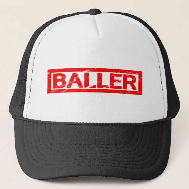 Briefmarke Baller Truckerkappe (Vorderseite)