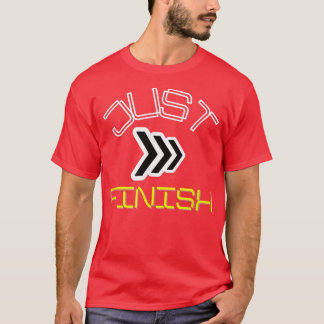 Briefmarke beenden - Männer trainieren Sport T-Shirt