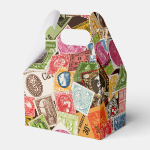 Briefmarke Collector Bevorzugungsbox Geschenkschachtel