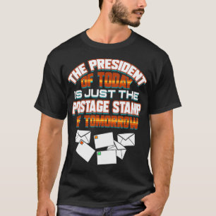 Briefmarke Collector Gift Philatelist Postage Brie T-Shirt