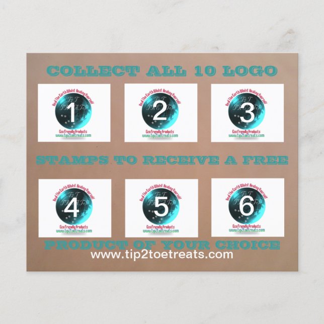 Briefmarke Coupon Book Flyer (Vorne)