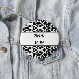 Briefmarke-Damast Button