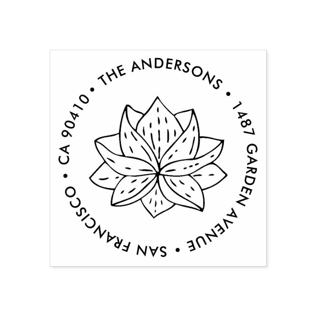 Briefmarke der Adresse, Briefmarke der benutzerdef Gummistempel (Prägung)