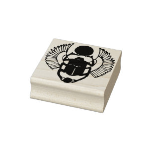 Briefmarke der ägyptischen Scharfkäfer Gummistempel