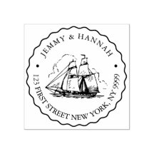 Briefmarke der benutzerdefinierten Adresse, Hochze