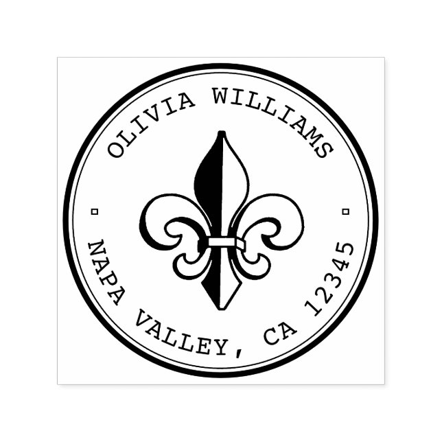 Briefmarke der benutzerdefinierten Adresse, Hochze Permastempel (Design)