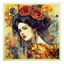 Briefmarke der Elegance: Porto Briefmarke Akrylic
