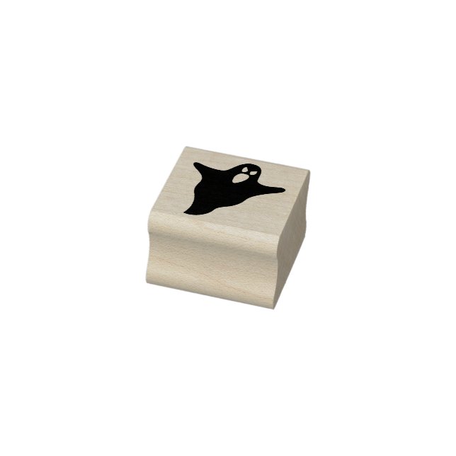 Briefmarke der gemeinen Geist-Silhouette Gummistempel (Stempel)