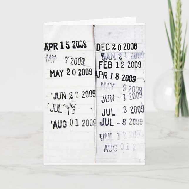 Briefmarke der Grußkarten für Bibliotheksdaten Karte (Vorderseite)