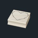 Briefmarke der Herzkunst Gummistempel<br><div class="desc">Briefmarke der Herzkunst</div>