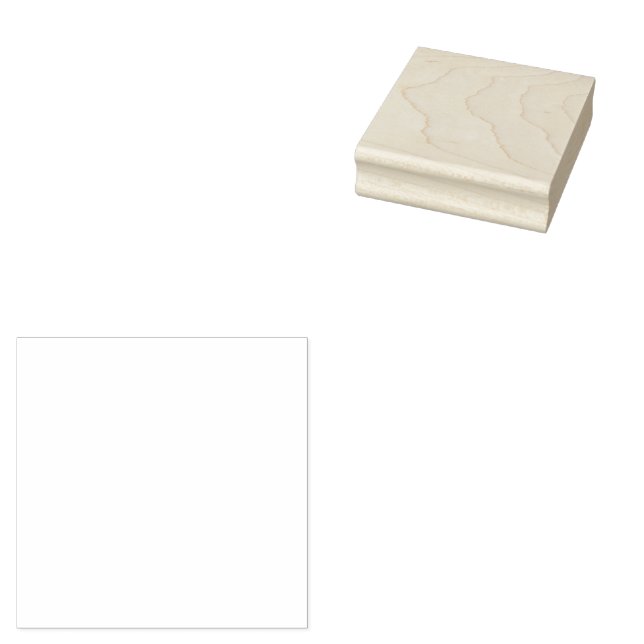 Briefmarke der Holzkunst Gummistempel (Stempel)