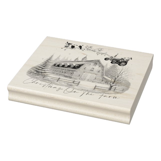 Briefmarke der Holzkunst Gummistempel (Stempel)