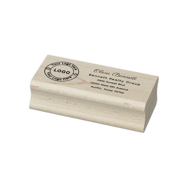 Briefmarke der Holzkunst Gummistempel (Stempel)