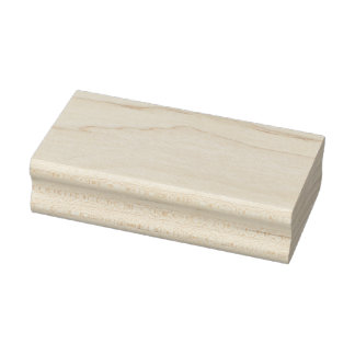 Briefmarke der Holzkunst Gummistempel