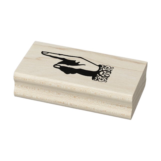 Briefmarke der Holzkunst Gummistempel (Stempel)