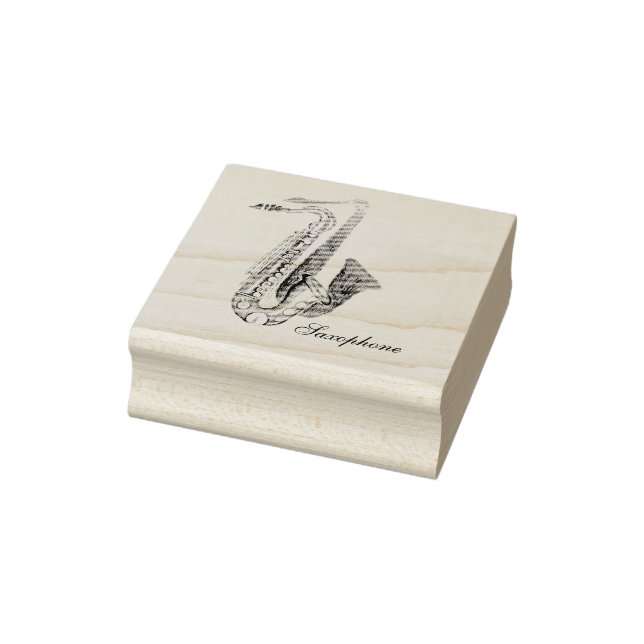 Briefmarke der Holzkunst Gummistempel (Stempel)