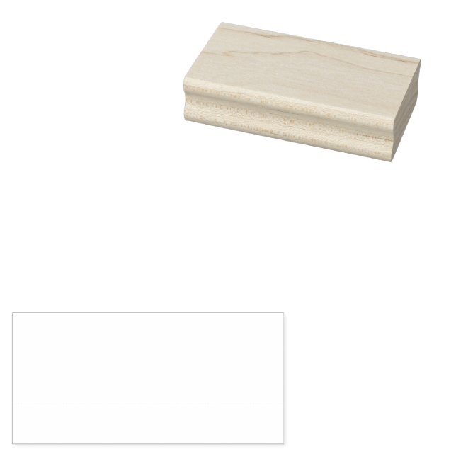 Briefmarke der Holzkunst Gummistempel (Stempel)