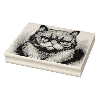 Briefmarke der Holzkunst Gummistempel