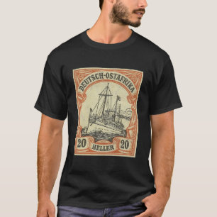 Briefmarke der Serie Kaiseryacht SMS Hohenzollern T-Shirt