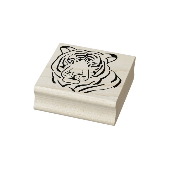 Briefmarke der Tigerface Gummistempel (Stempel)