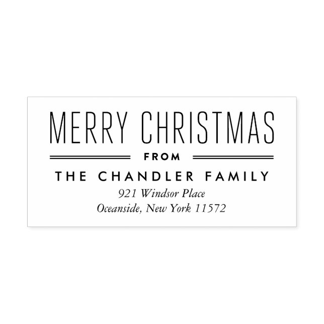 Briefmarke der Weihnachtszeit in modernen Rücksend Gummistempel (Prägung)