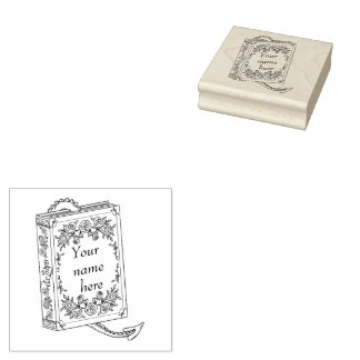 Briefmarke des Buchdrachenbuchs Gummistempel