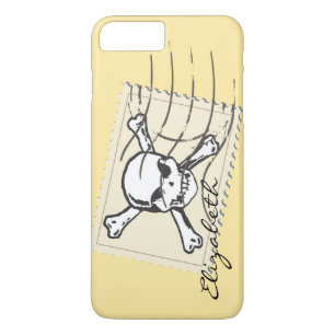 Briefmarke des Schädels Case-Mate iPhone Hülle