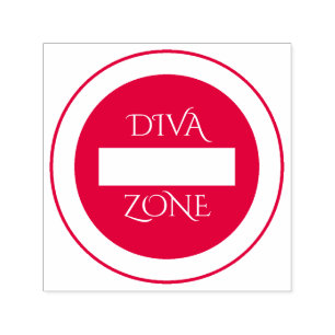 Briefmarke "Diva Zone" Permastempel