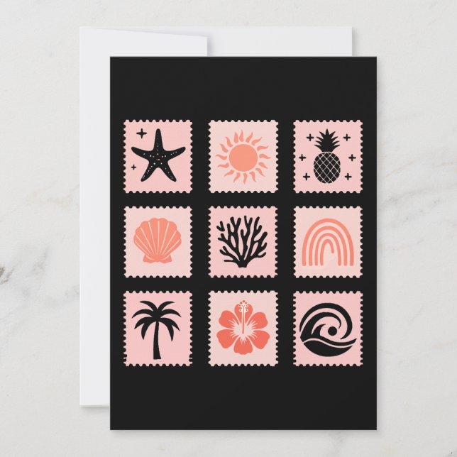 Briefmarke Einladung (Vorderseite)