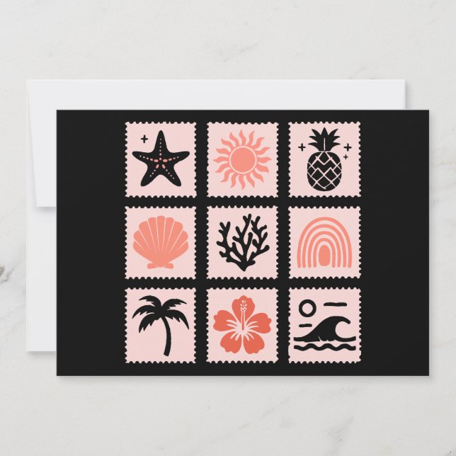 Briefmarke Einladung (Vorderseite)