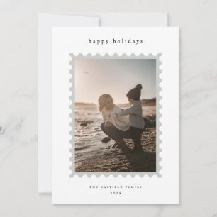 Briefmarke Feiertagskarte