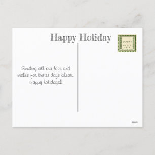 Briefmarke Feiertagspostkarte