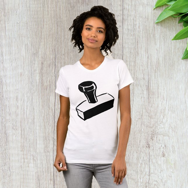 Briefmarke Frauen T - Shirt (Von Creator hochgeladen)