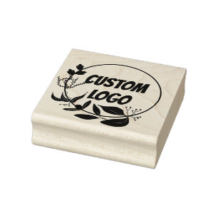 Briefmarke für benutzerdefinierte Logo Gummistempel