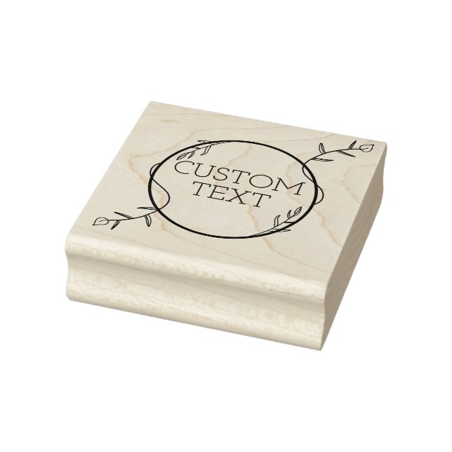 Briefmarke für benutzerdefinierten Text Gummistempel (Stempel)