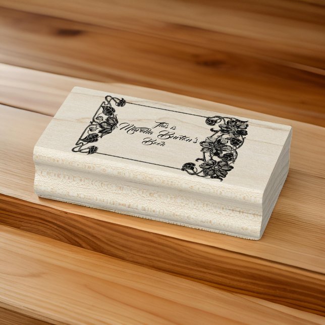 Briefmarke für den Blumenhandel Gummistempel (Von Creator hochgeladen)