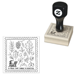Briefmarke für den Fall Gummistempel