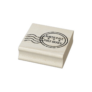 Briefmarke für die Nordpol Gummistempel