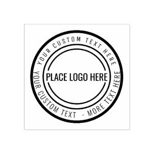 Briefmarke für kundenspezifische Business-LOGOS Gummistempel